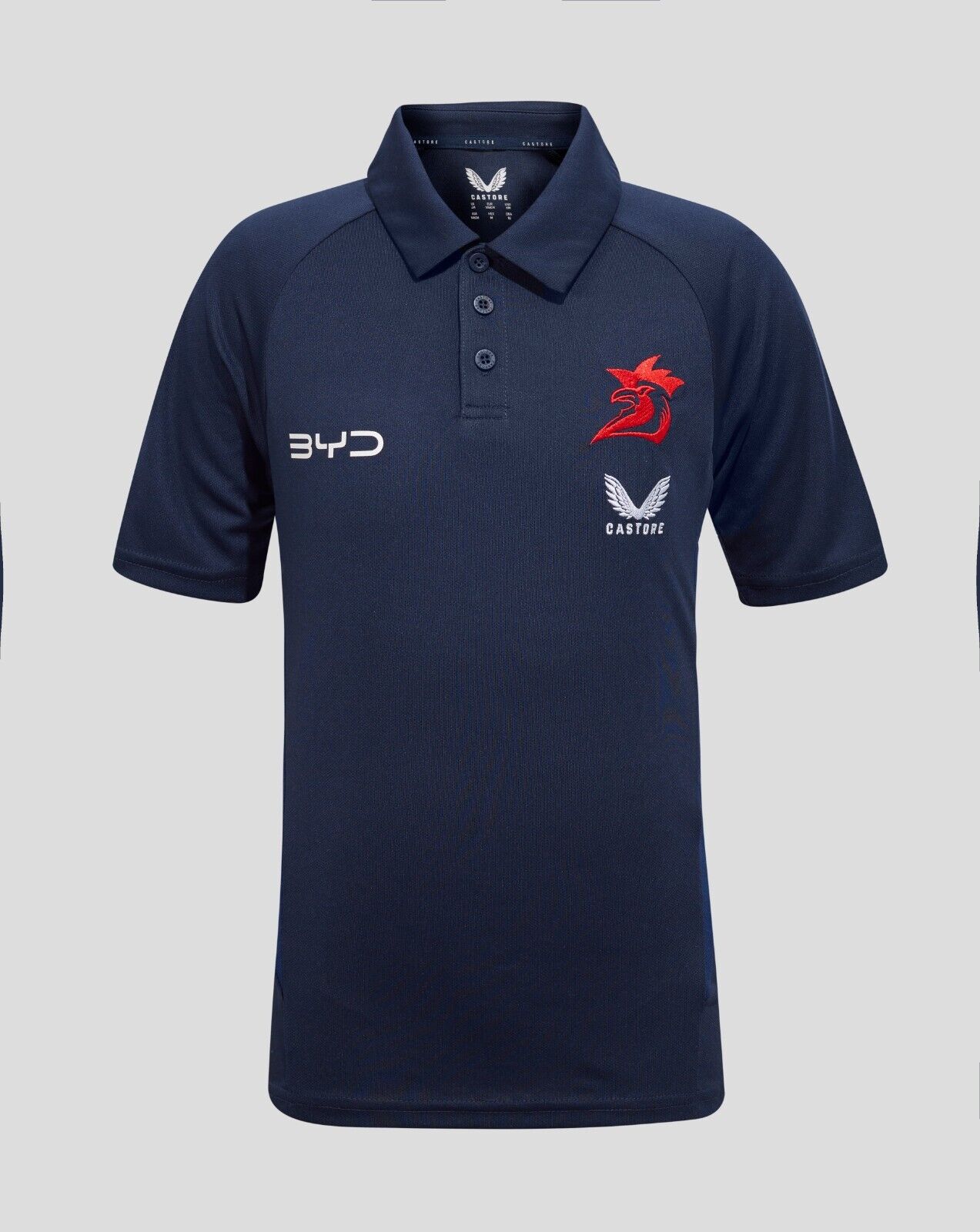 NRL 2025 Presentation Polo - Sydney Roosters - Youth - Kids - Shirt