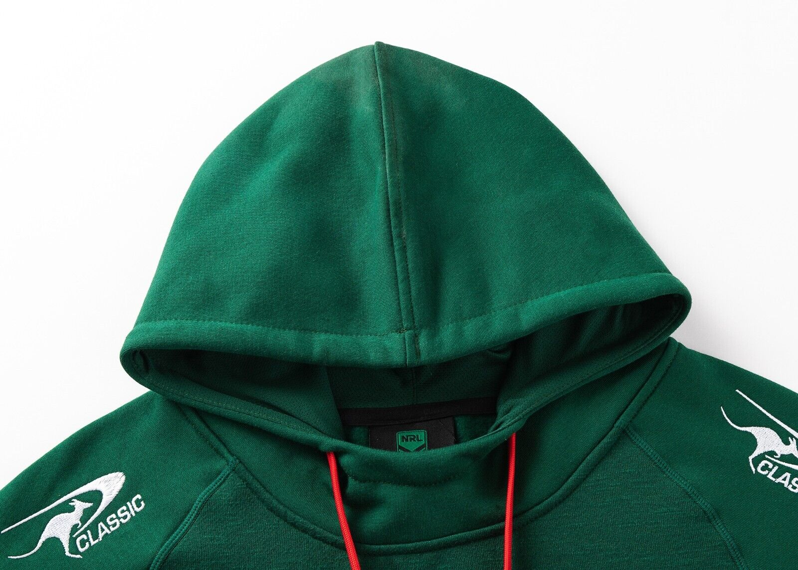 NRL 2025 Pullover Hoodie - South Sydney Rabbitohs - Adult - Mens - Image 3