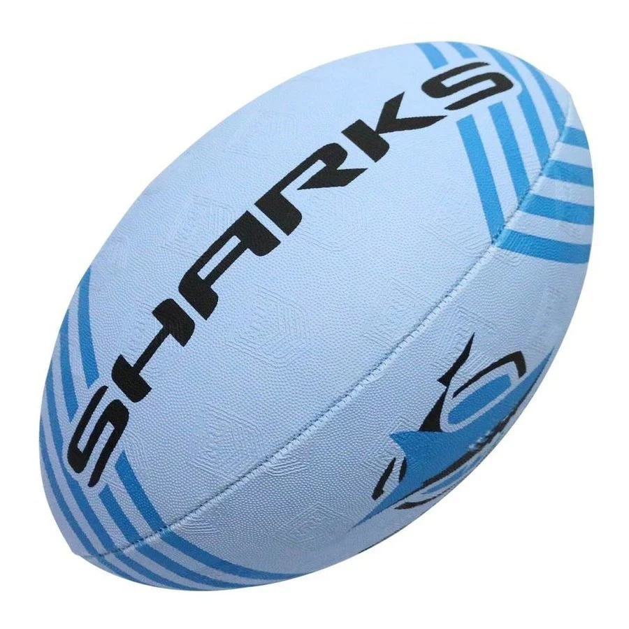 NRL 2025 Supporter Football - Cronulla Sharks - Ball - Size 5