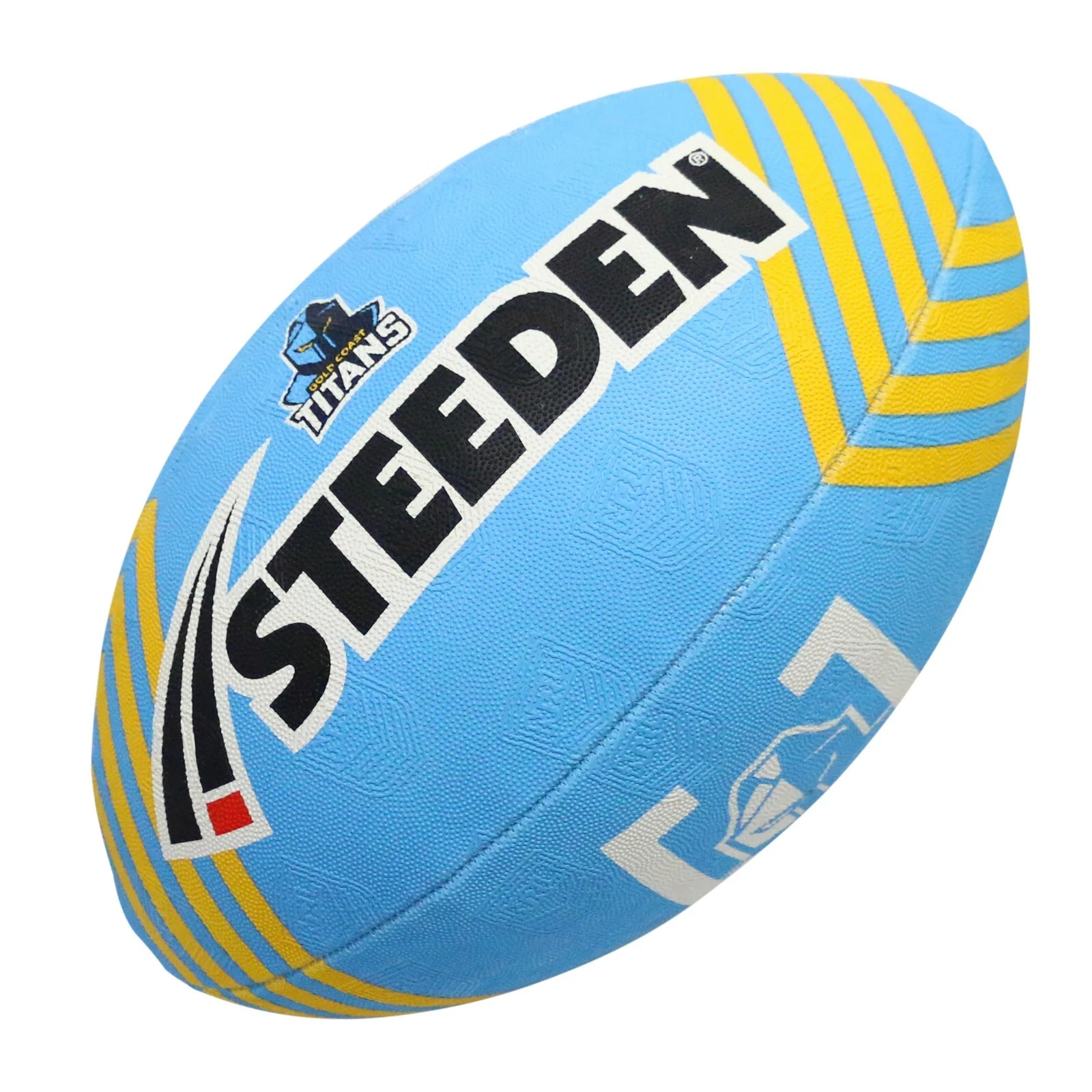 NRL 2025 Supporter Football - Gold Coast Titans - Ball - Size 11 - Image 2