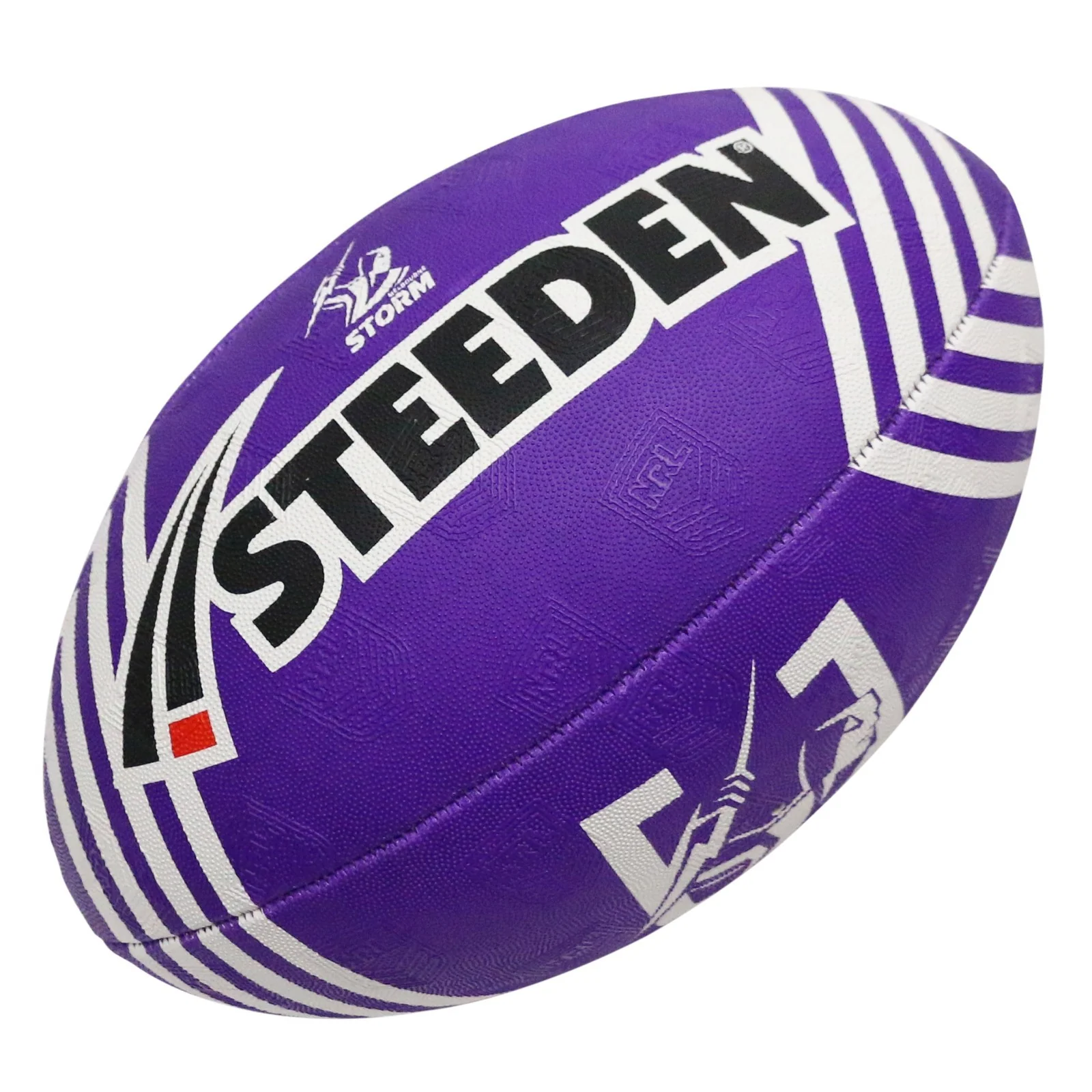 NRL 2025 Supporter Football - Melbourne Storm - Ball - Size 5 - Image 2