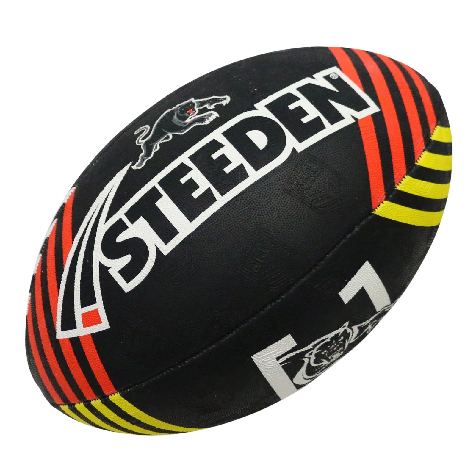 NRL 2025 Supporter Football - Penrith Panthers - Ball - Size 5 - Image 2