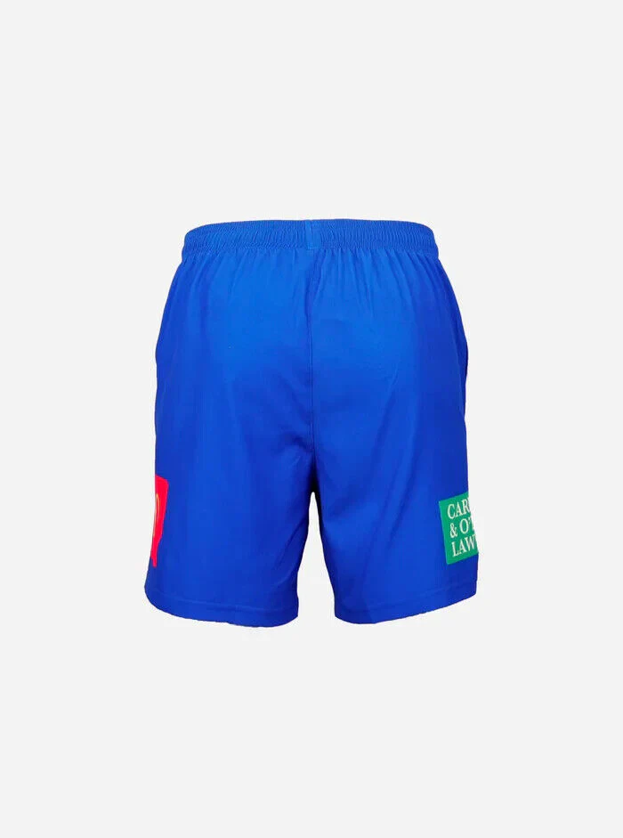 NRL 2025 Training Shorts - Paramatta Eels - Blue - Youth - Kids - Image 2