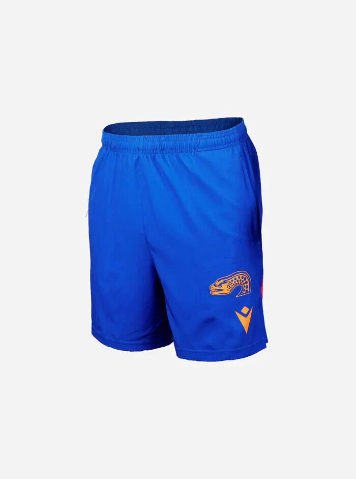 NRL 2025 Training Shorts - Parramatta Eels - Blue - Adult - Mens