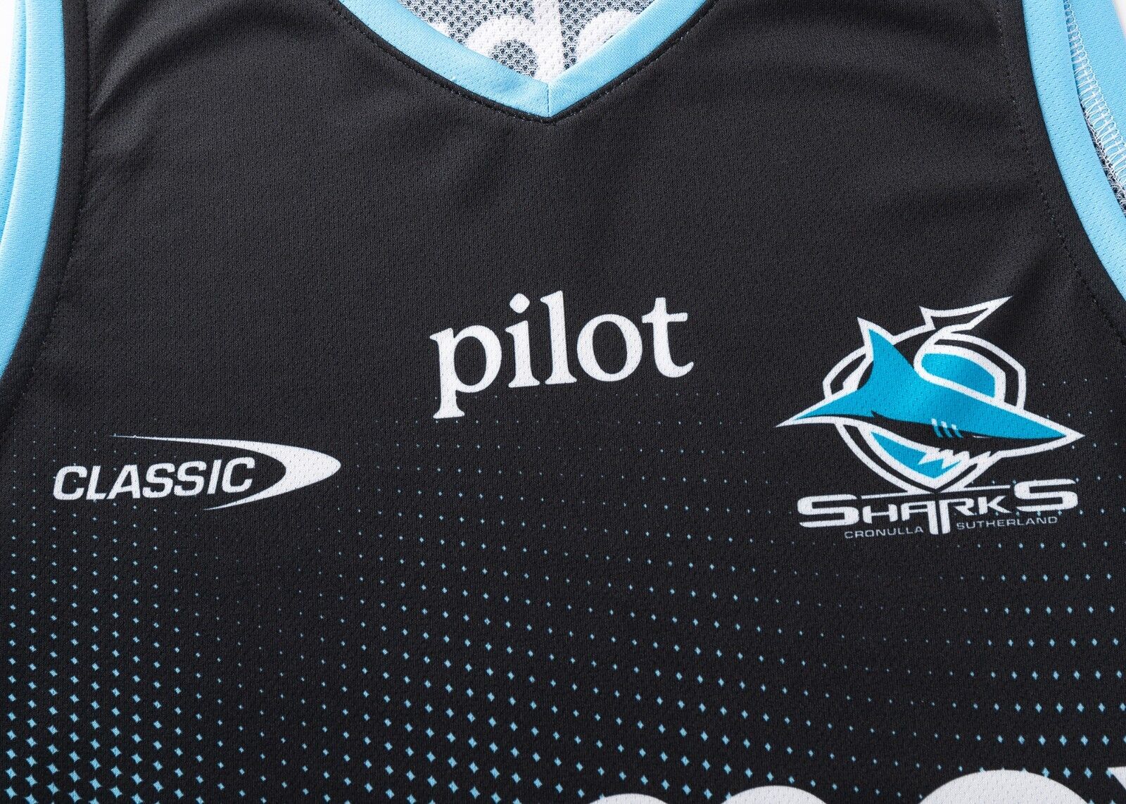 NRL 2025 Training Singlet - Cronulla Sharks - Adult - Mens - Image 4