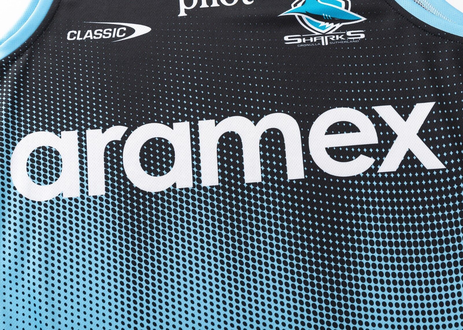 NRL 2025 Training Singlet - Cronulla Sharks - Adult - Mens - Image 5