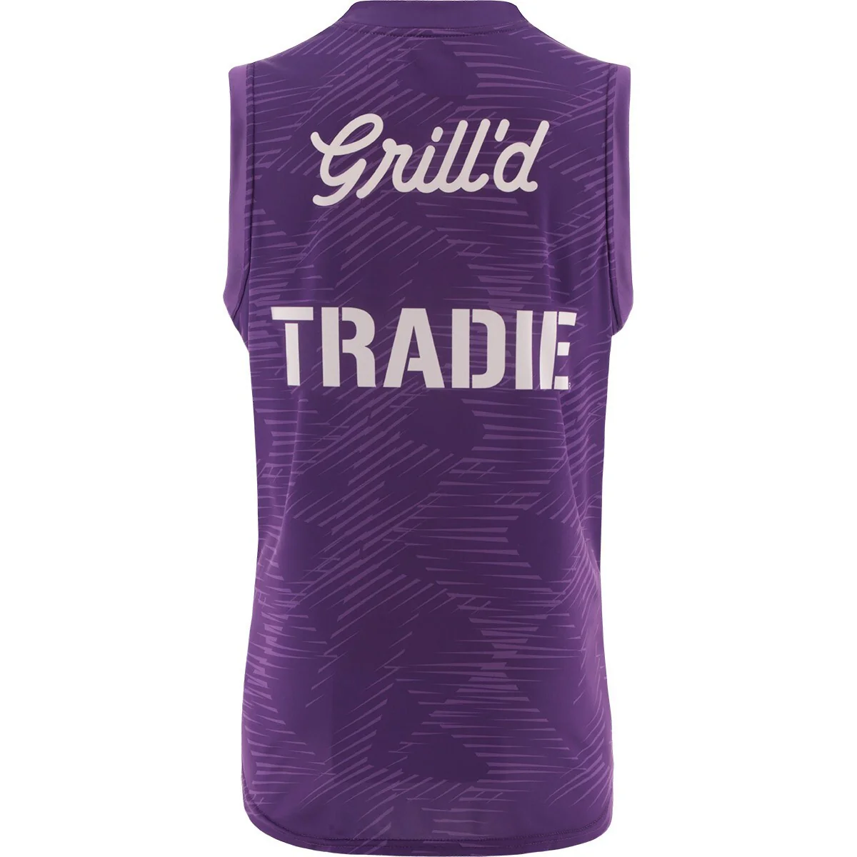 NRL 2025 Training Singlet - Melbourne Storm - Purple - Adult - Mens - Image 2