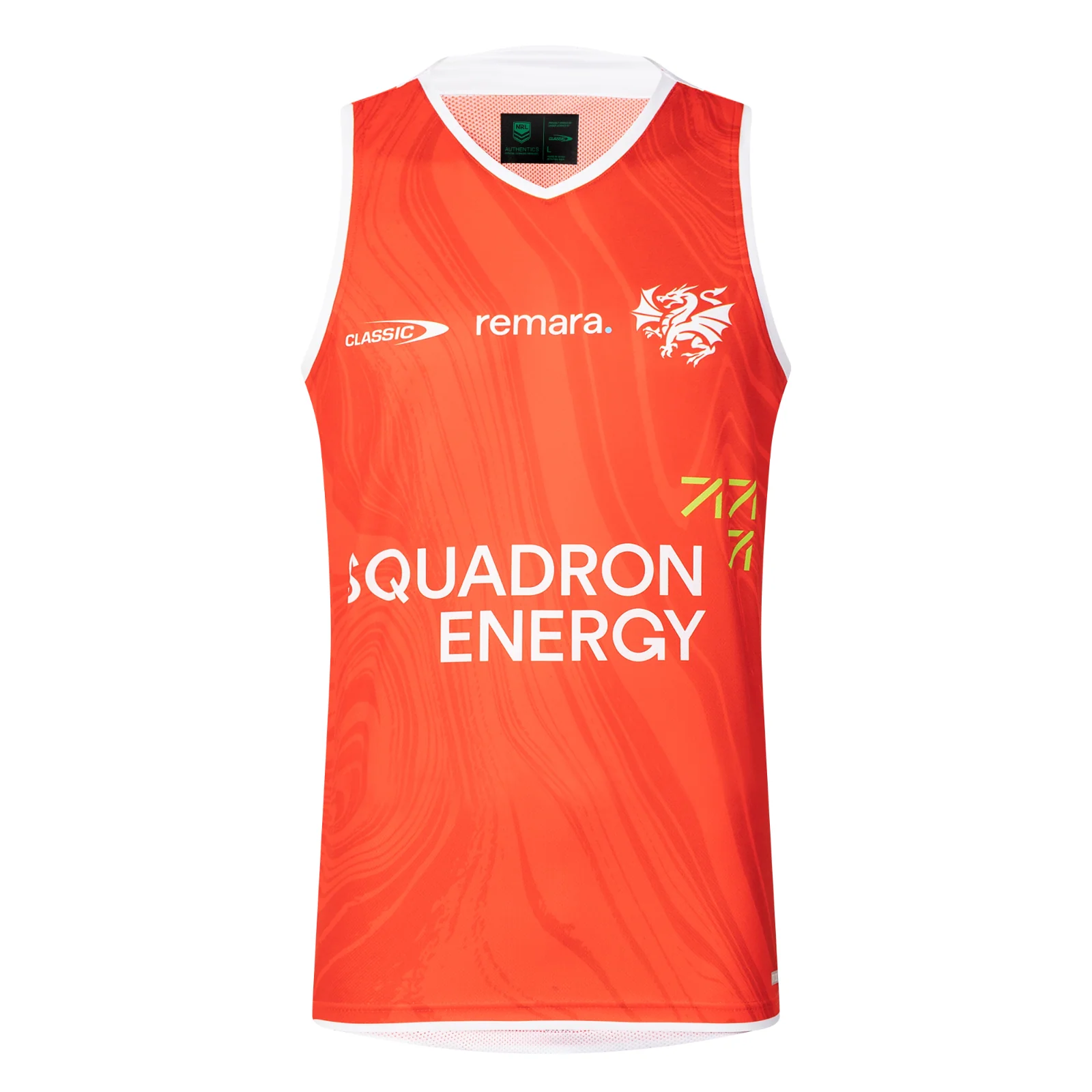 NRL 2025 Training Singlet - St George Illawarra Dragons - Adult - Mens - Image 19