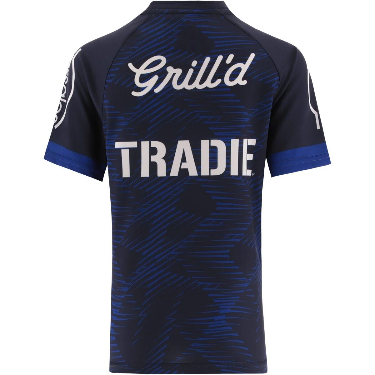 NRL 2025 Training Tee - Melbourne Storm - Navy - Youth Kids - Image 2