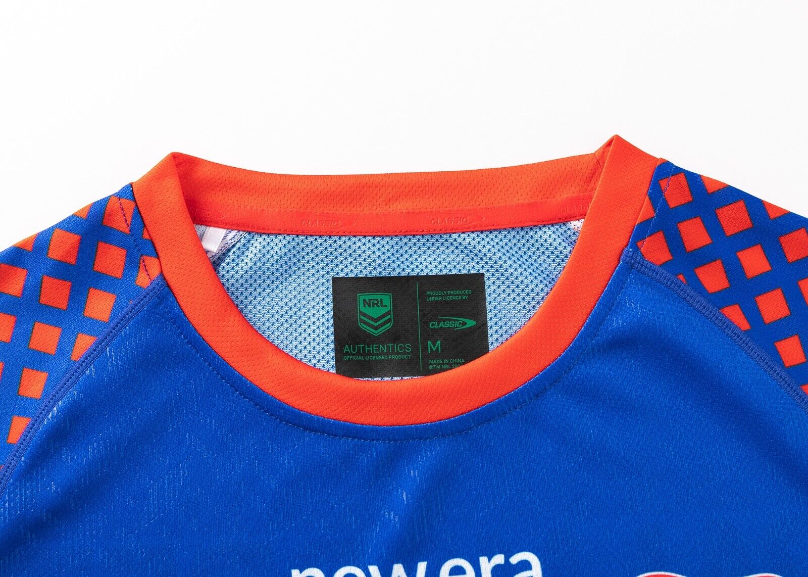 NRL 2025 Training Tee Shirt - Newcastle Knights - Adult - Mens - T-Shirt - Image 3