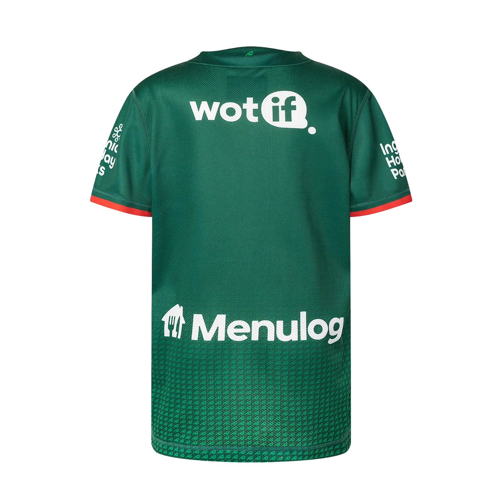 NRL 2025 Training Tee Shirt - South Sydney Rabbitohs - Green - Youth - CLASSIC - Image 2