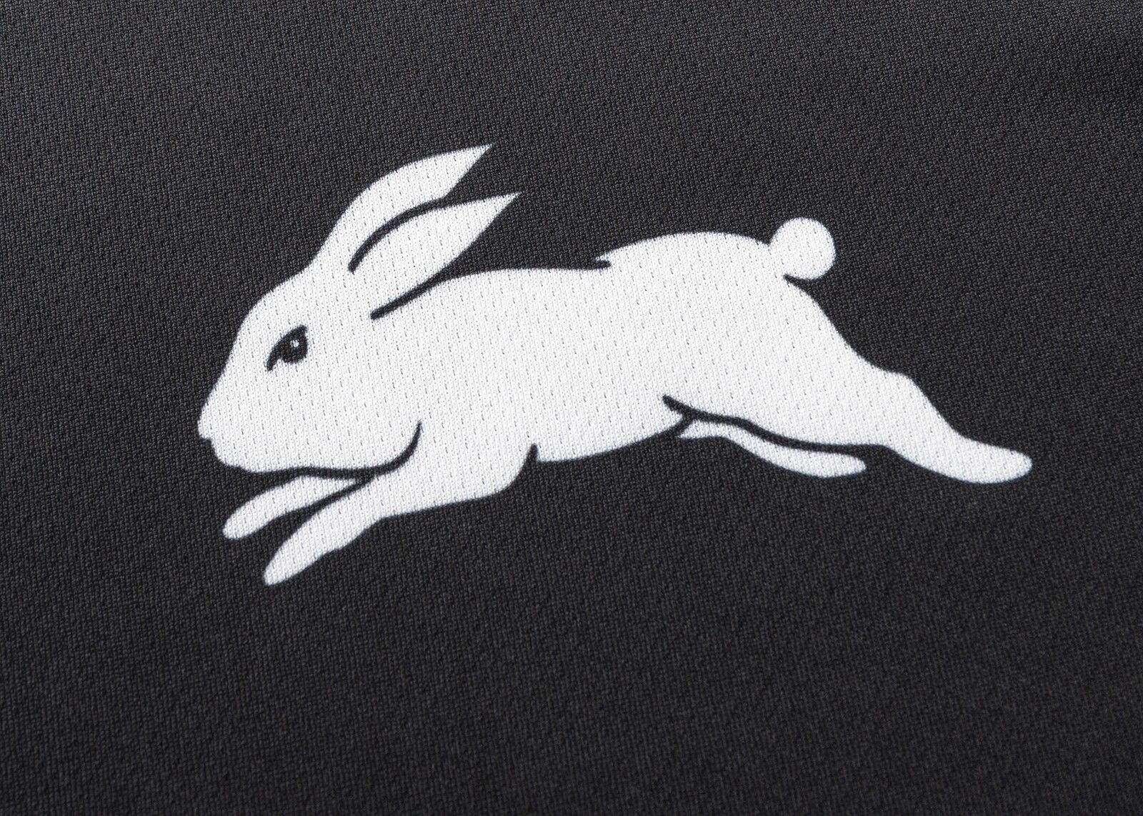 NRL 2025 Training Tee - South Sydney Rabbitohs - Black - Adult - Mens - Image 6