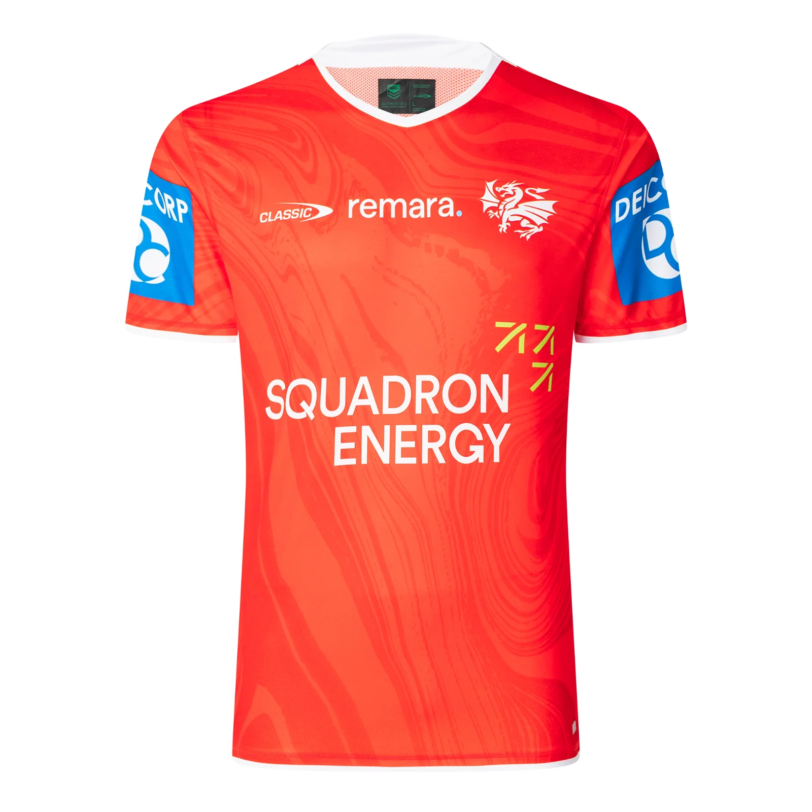 NRL 2025 Training Tee - St George Illawarra Dragons - Adult - Mens - Image 12