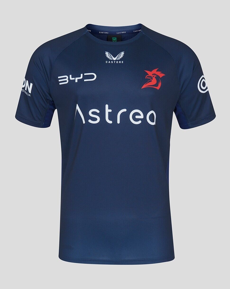 NRL 2025 Training Tee - Sydney Roosters - Adult - Mens - Shirt - Image 10
