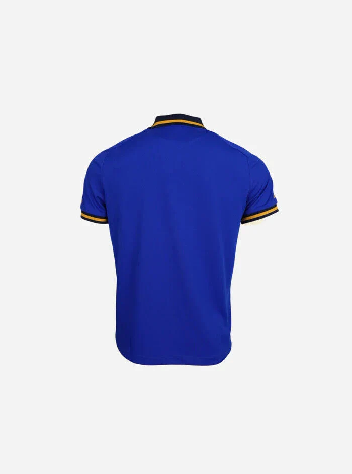 NRL 2025 Travel Polo - Paramatta Eels - Blue - Youth - Kids - Image 2