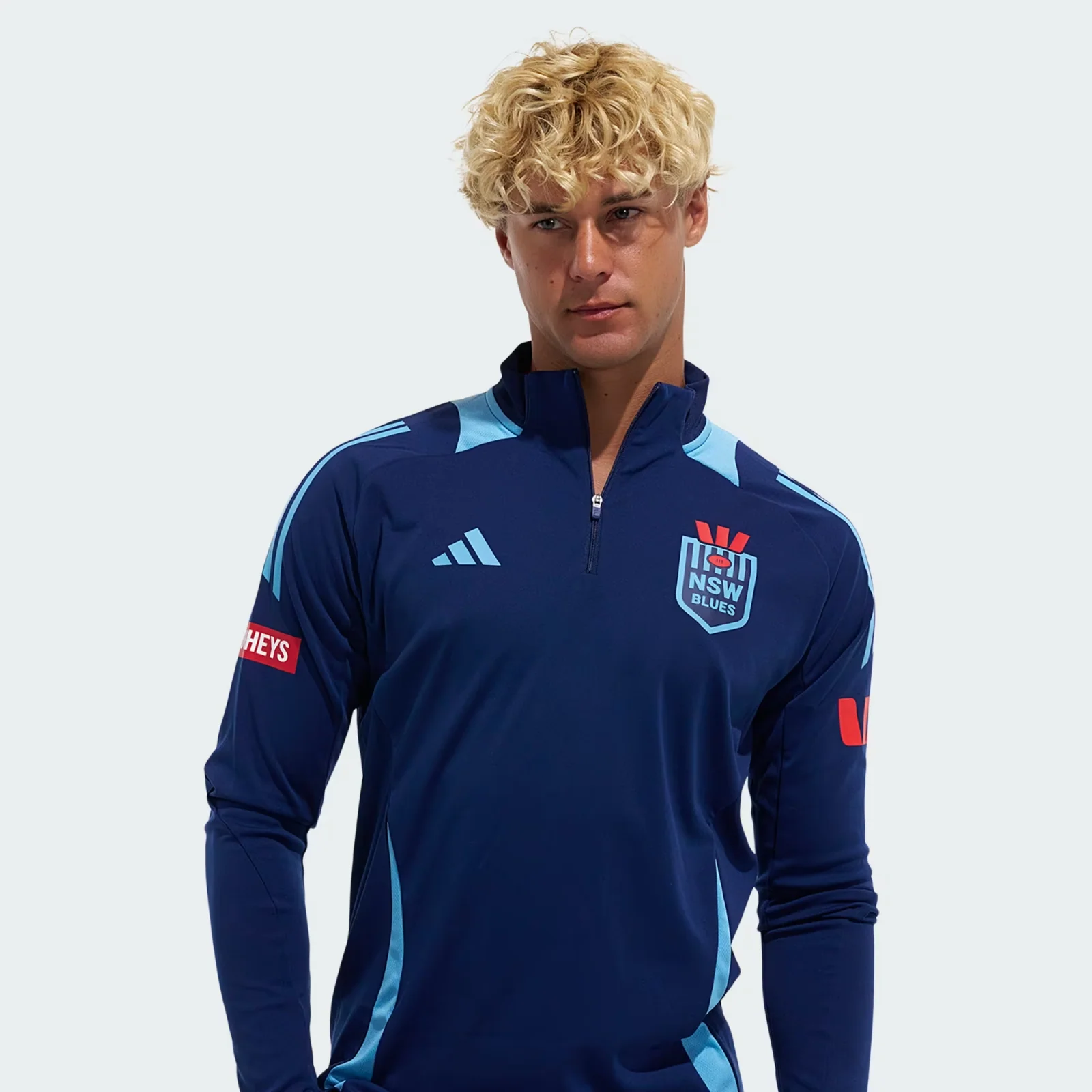 NRL 2026 1/4 Zip Top - New South Wales Blues - Qtr - Quarter -NSW - Adult - Mens - Image 5