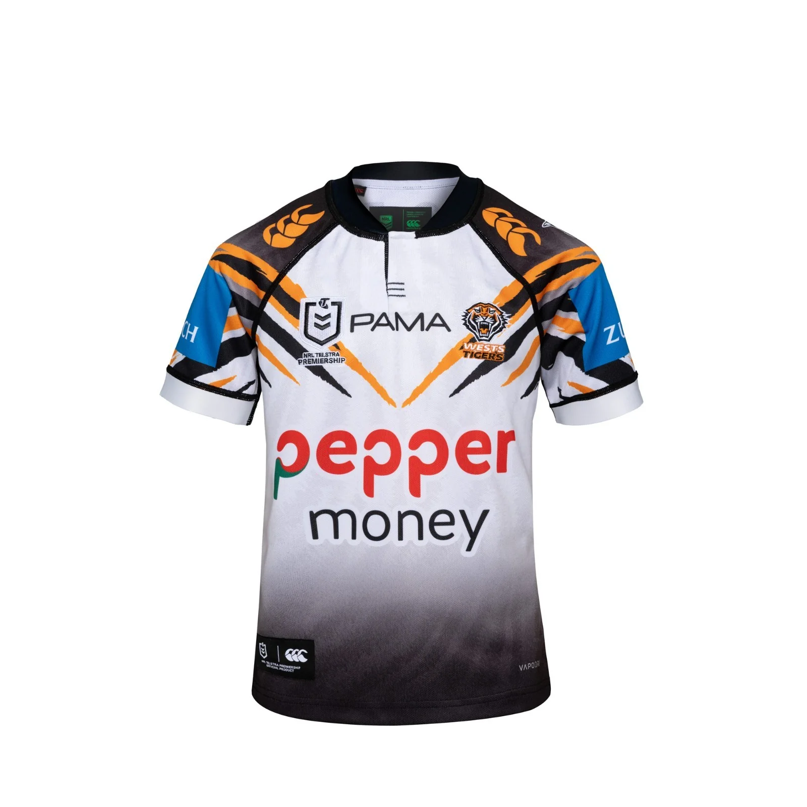 NRL 2026 Away Jersey - West Tigers - Youth - Kids