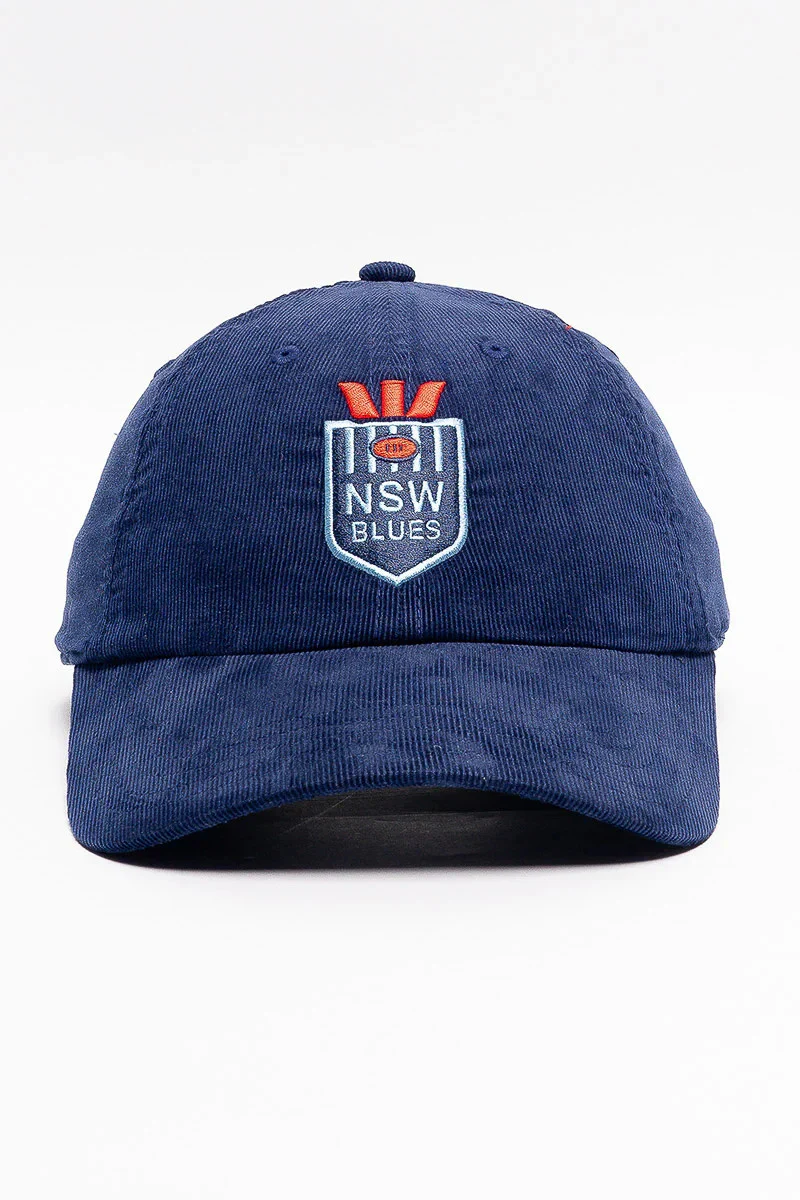 NRL 2026 Corduroy Cap - New South Wales Blues - NSW - Hat - Adult - OSFM - Image 3