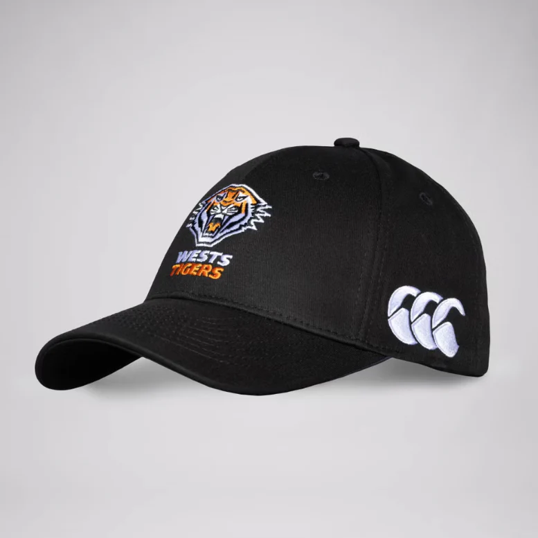 NRL 2026 Flexi Fit Cap - West Tigers - Adult - OSFM - Image 3