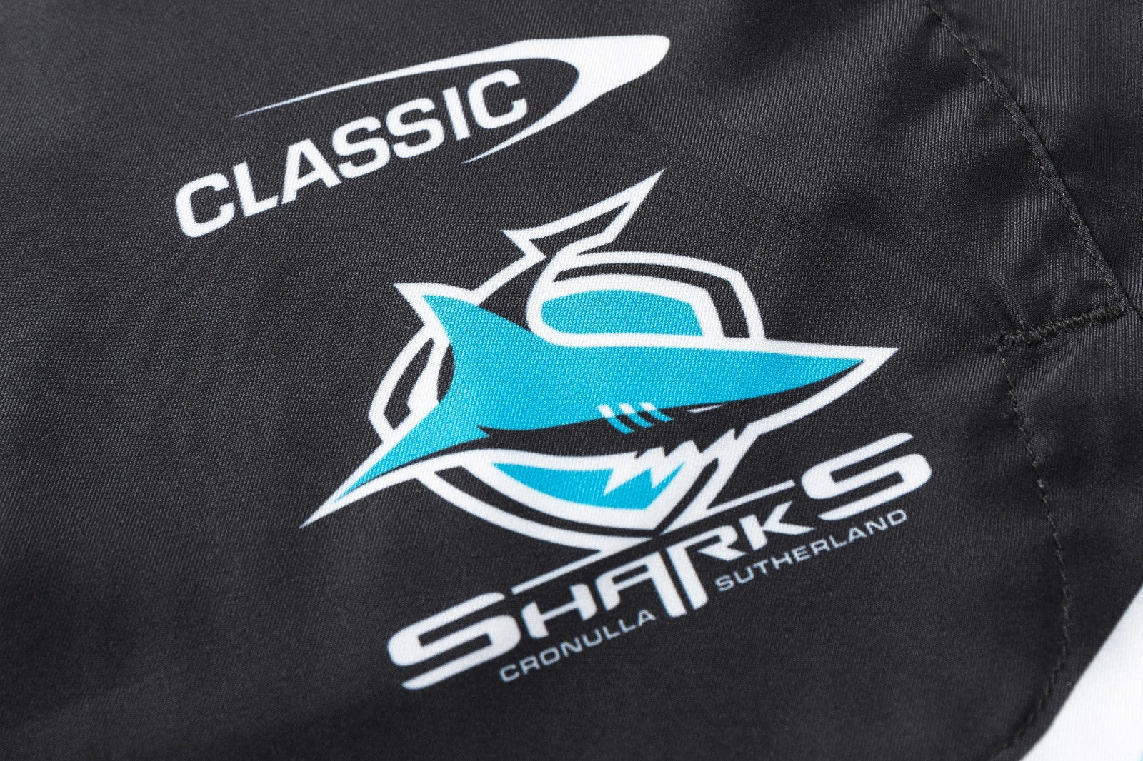 NRL 2026 Gym Shorts - Cronulla Sharks - Adult - Mens - Training - Image 15