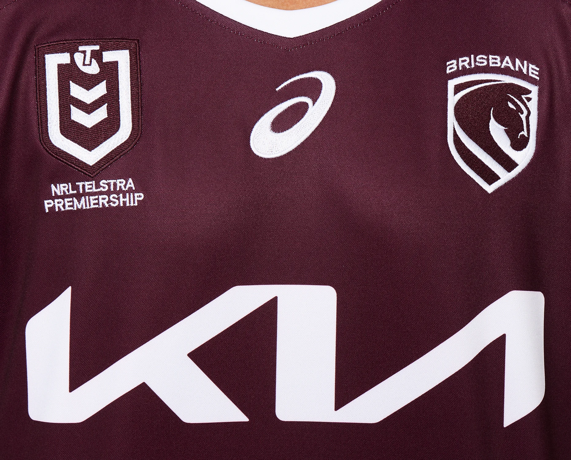 NRL 2026 Home Jersey - Brisbane Broncos - Adult - Mens - Image 3