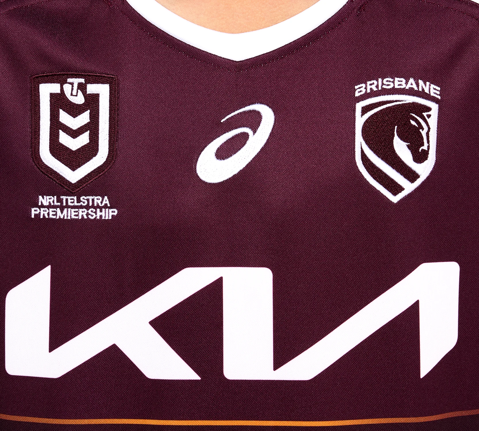 NRL 2026 Home Jersey - Brisbane Broncos - Youth - Kids - Image 3