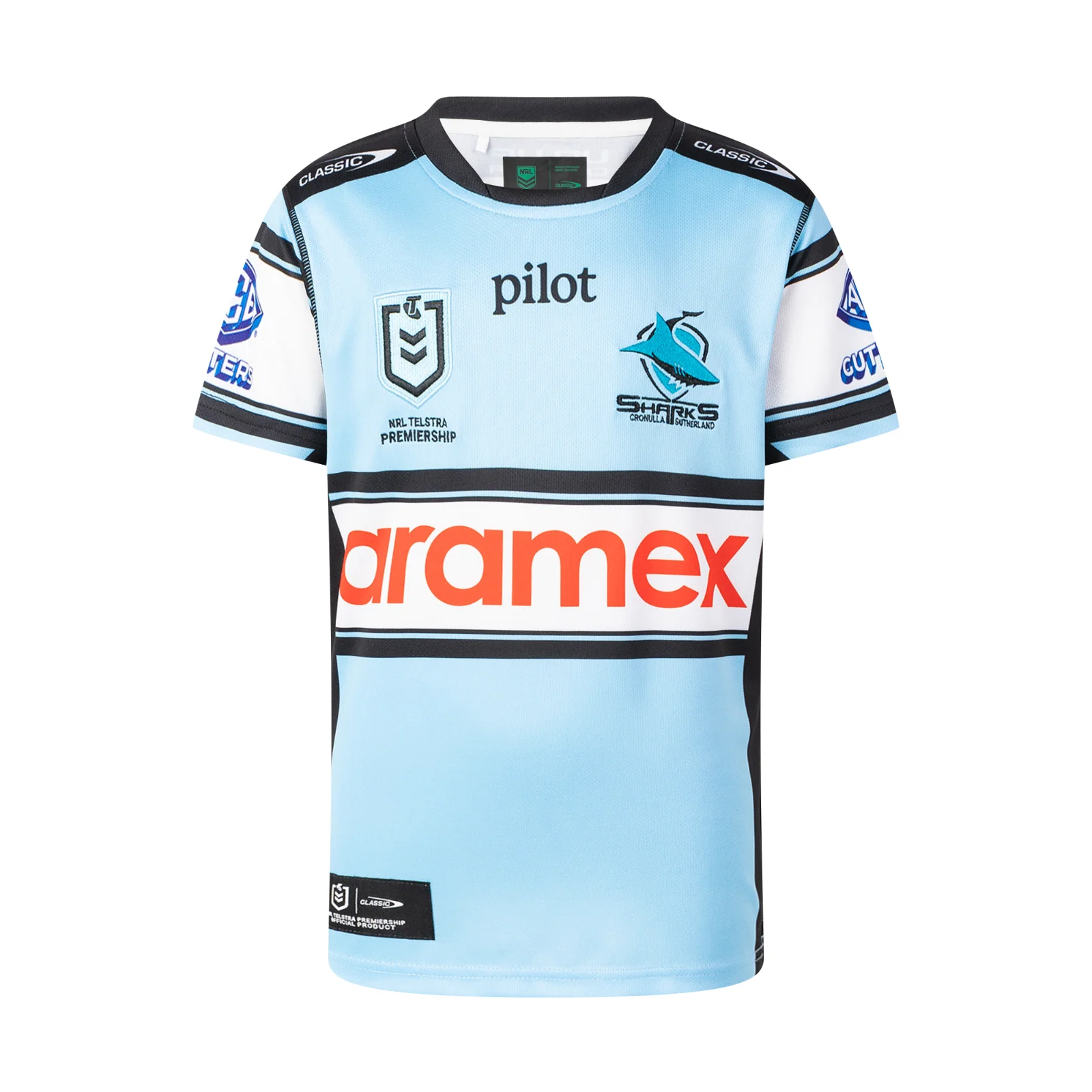 NRL 2026 Home Jersey - Cronulla Sharks - Youth - Kids