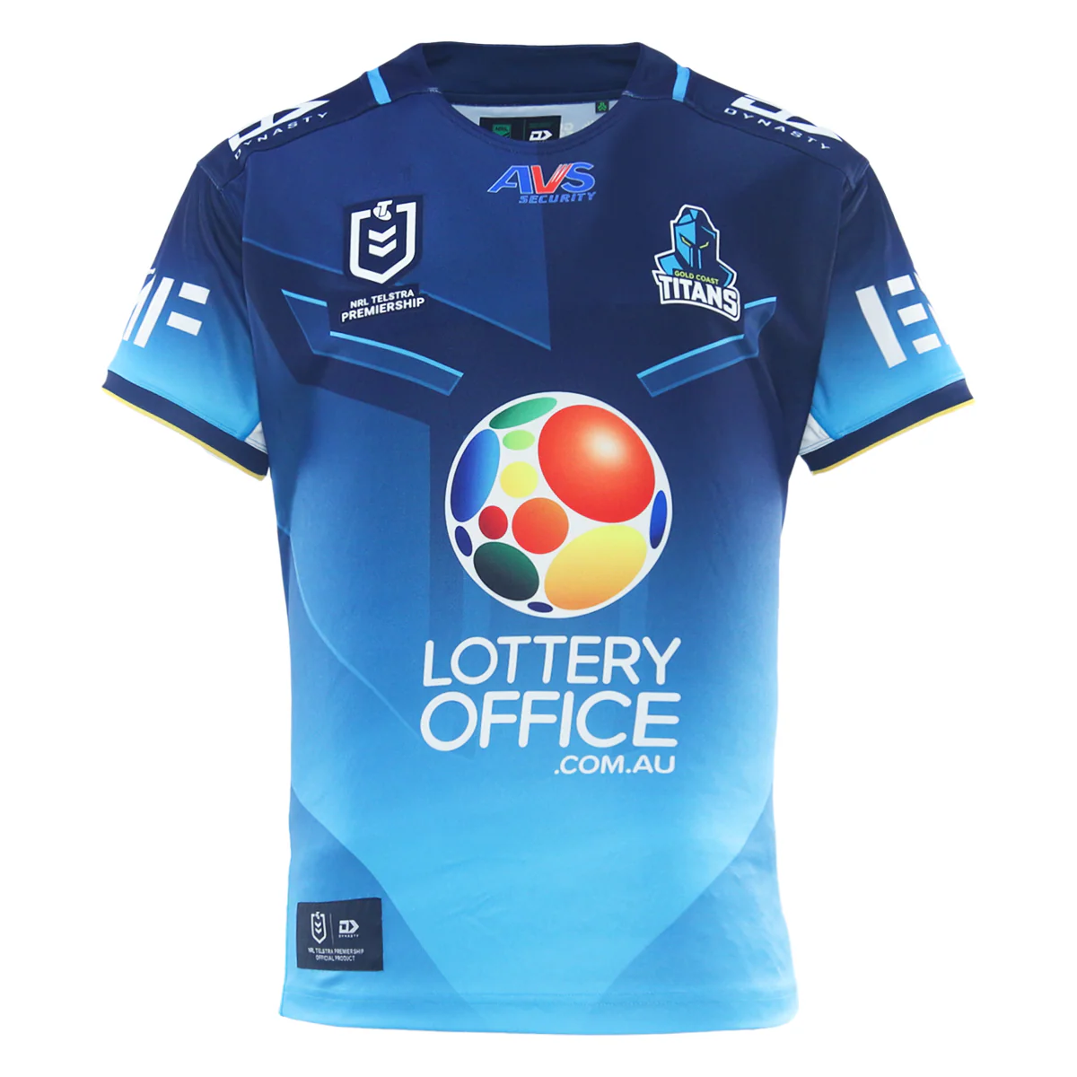 NRL 2026 Home Jersey Gold Coast Titans Adult Mens
