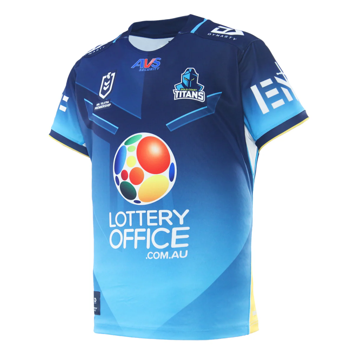 NRL 2026 Home Jersey Gold Coast Titans Adult Mens - Image 3