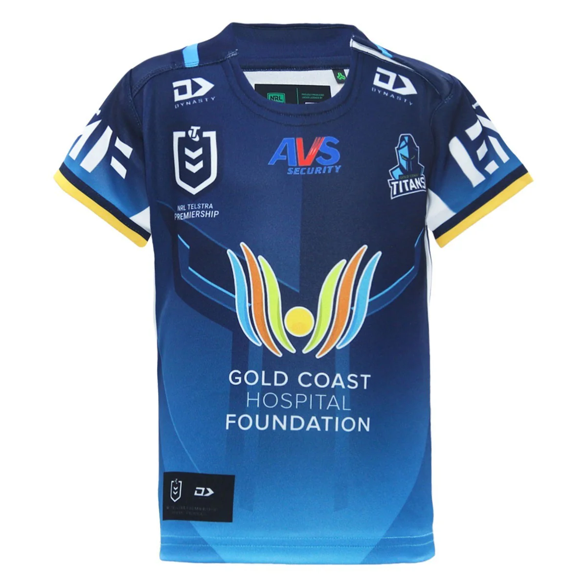 NRL 2026 Home Jersey Gold Coast Titans Infant Toddler