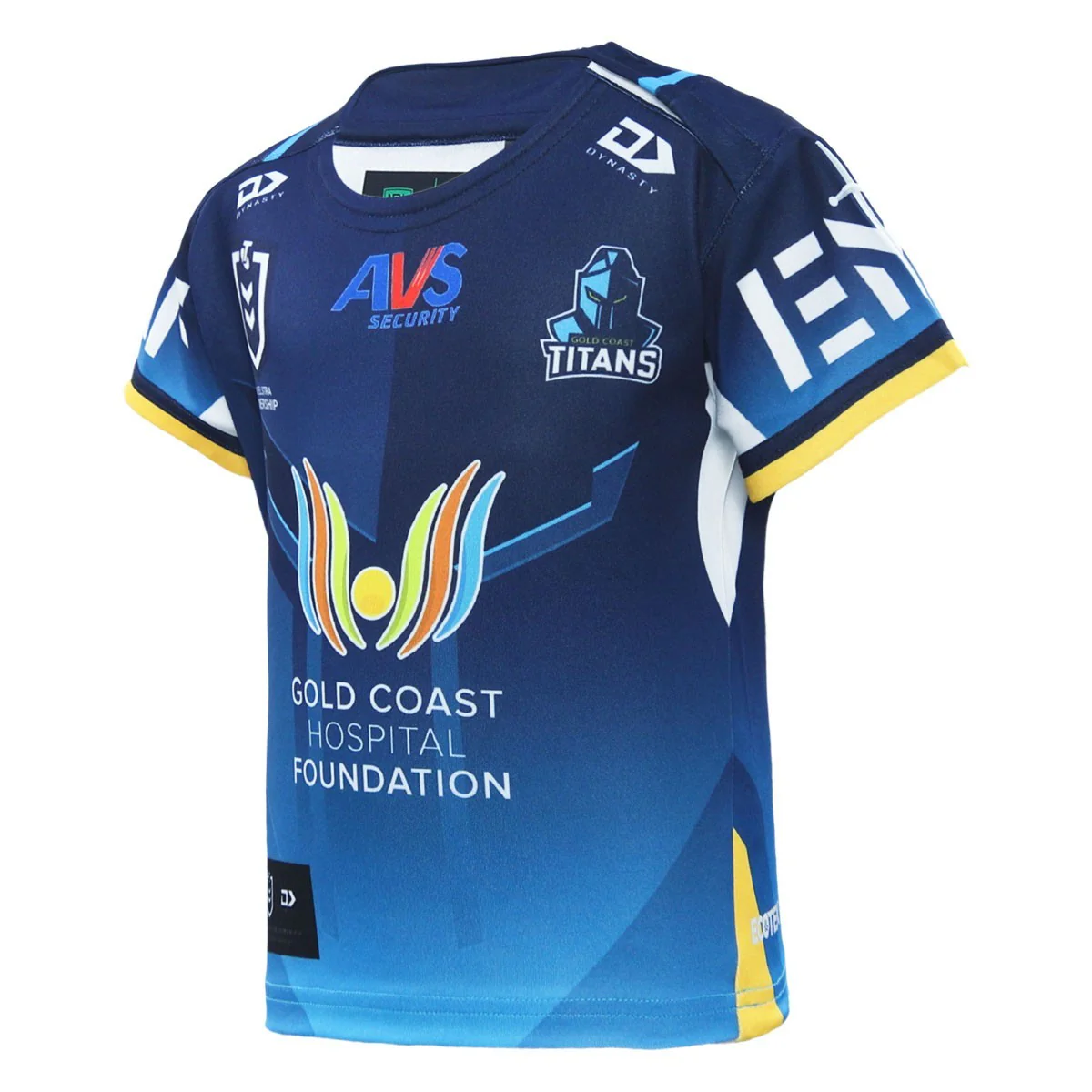 NRL 2026 Home Jersey Gold Coast Titans Infant Toddler - Image 3