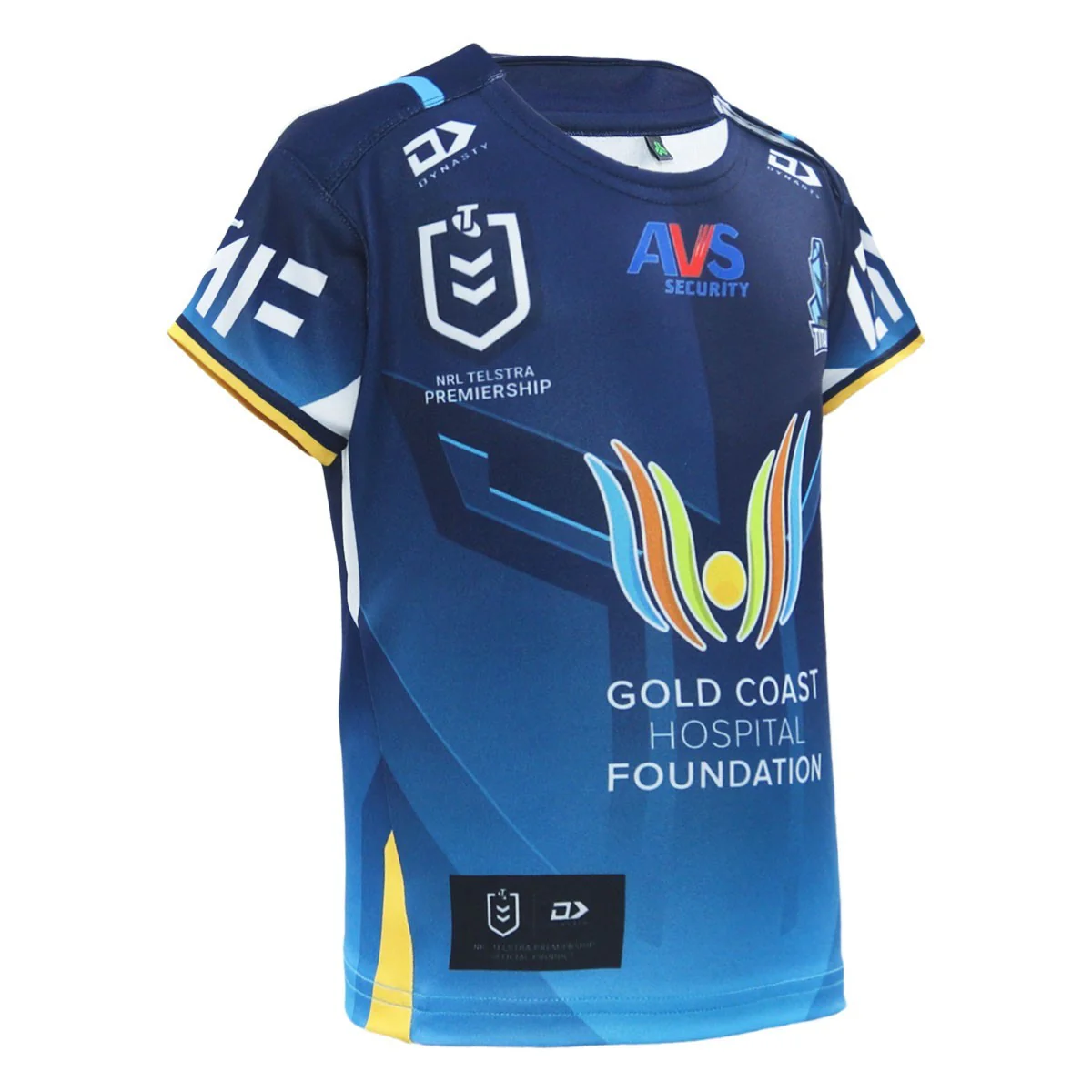 NRL 2026 Home Jersey Gold Coast Titans Infant Toddler - Image 4