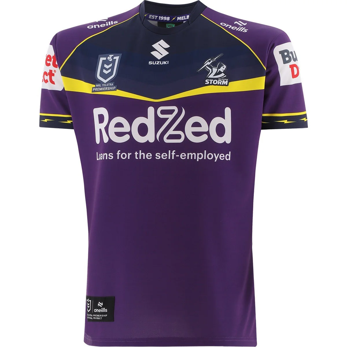 NRL 2026 Home Jersey - Melbourne Storm - Adult - Mens