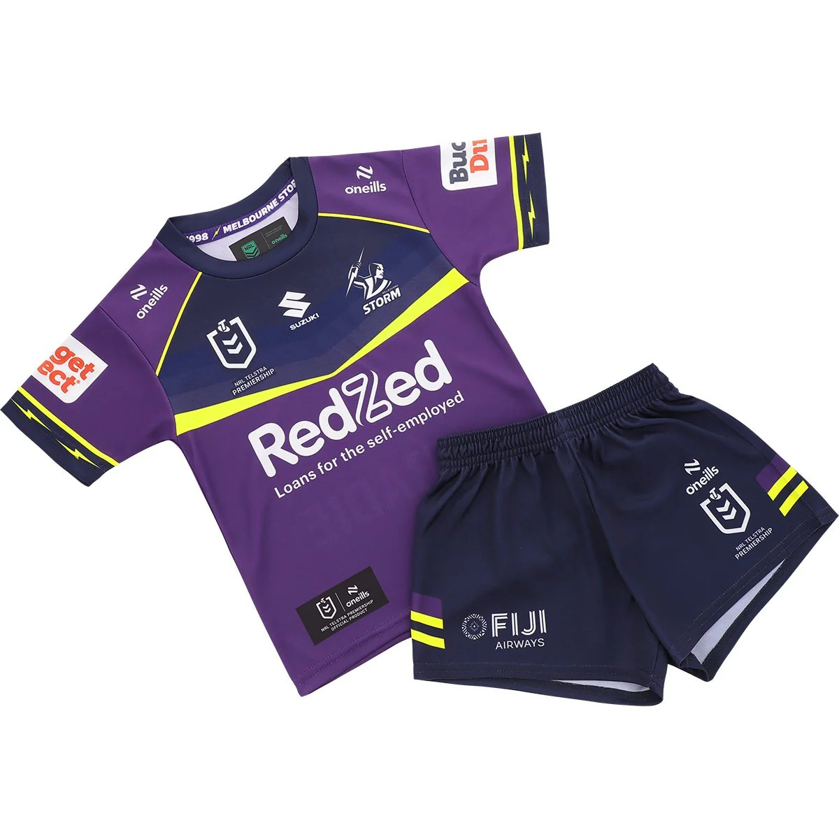 NRL 2026 Home Jersey Set - Melbourne Storm - Infant - Baby - Toddler