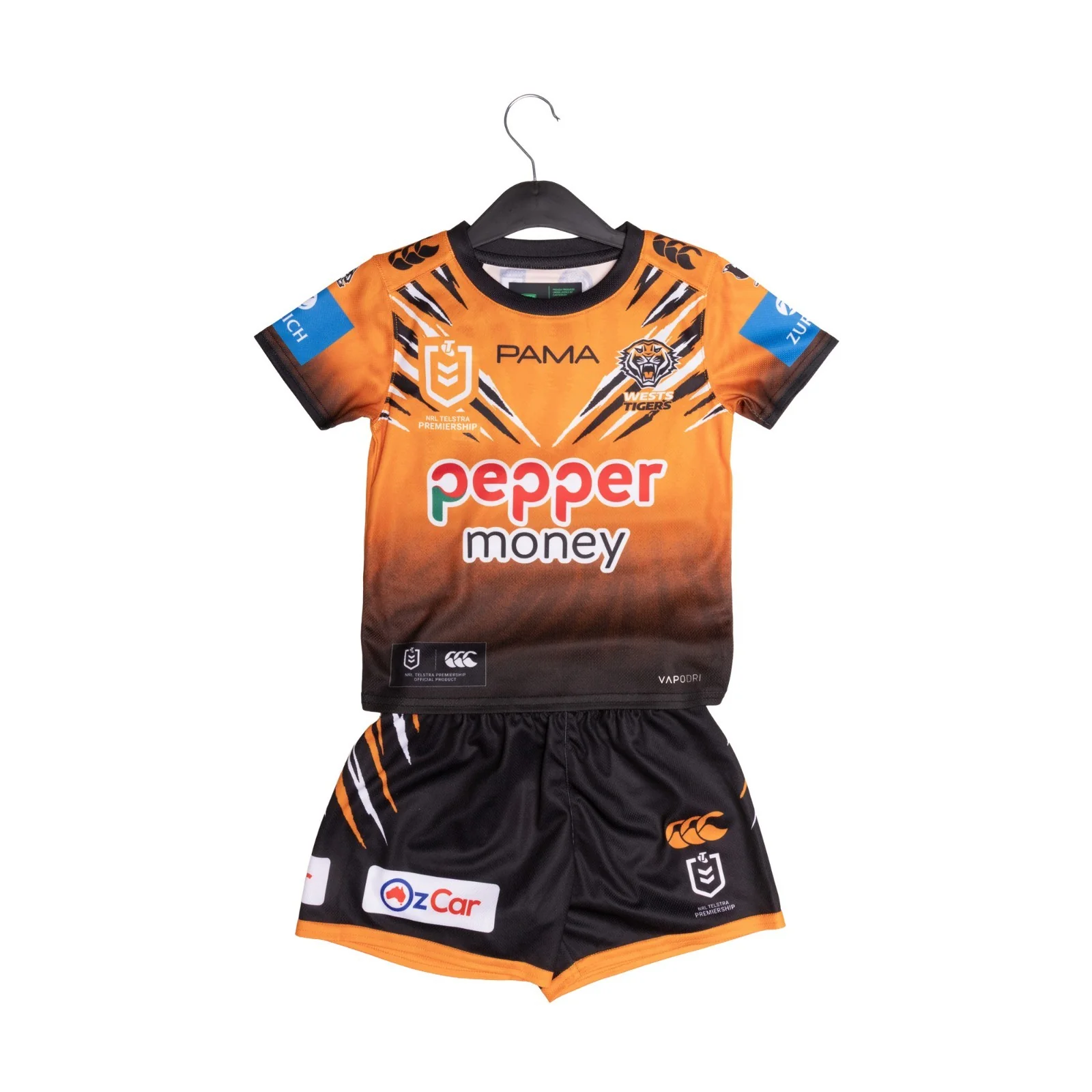 NRL 2026 Home Jersey Set - West Tigers - Infant - Toddler