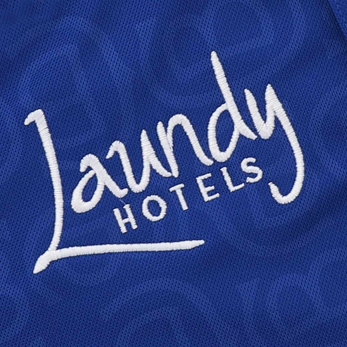NRL 2026 Media Polo - Canterbury Bulldogs - Blue - Adult - Mens - Image 4