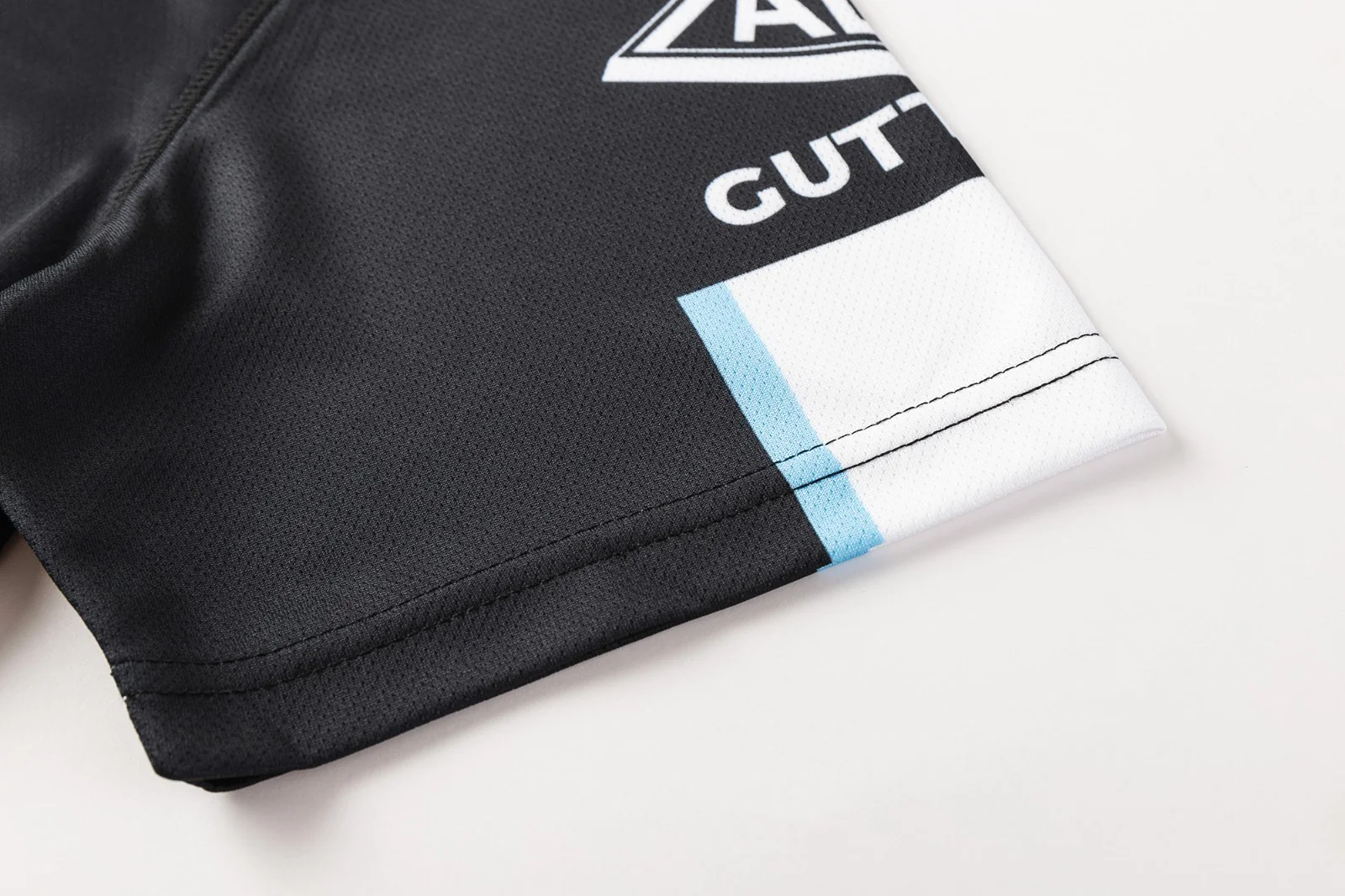 NRL 2026 Media Polo - Cronulla Sharks - Black - Adult - Mens - Image 9