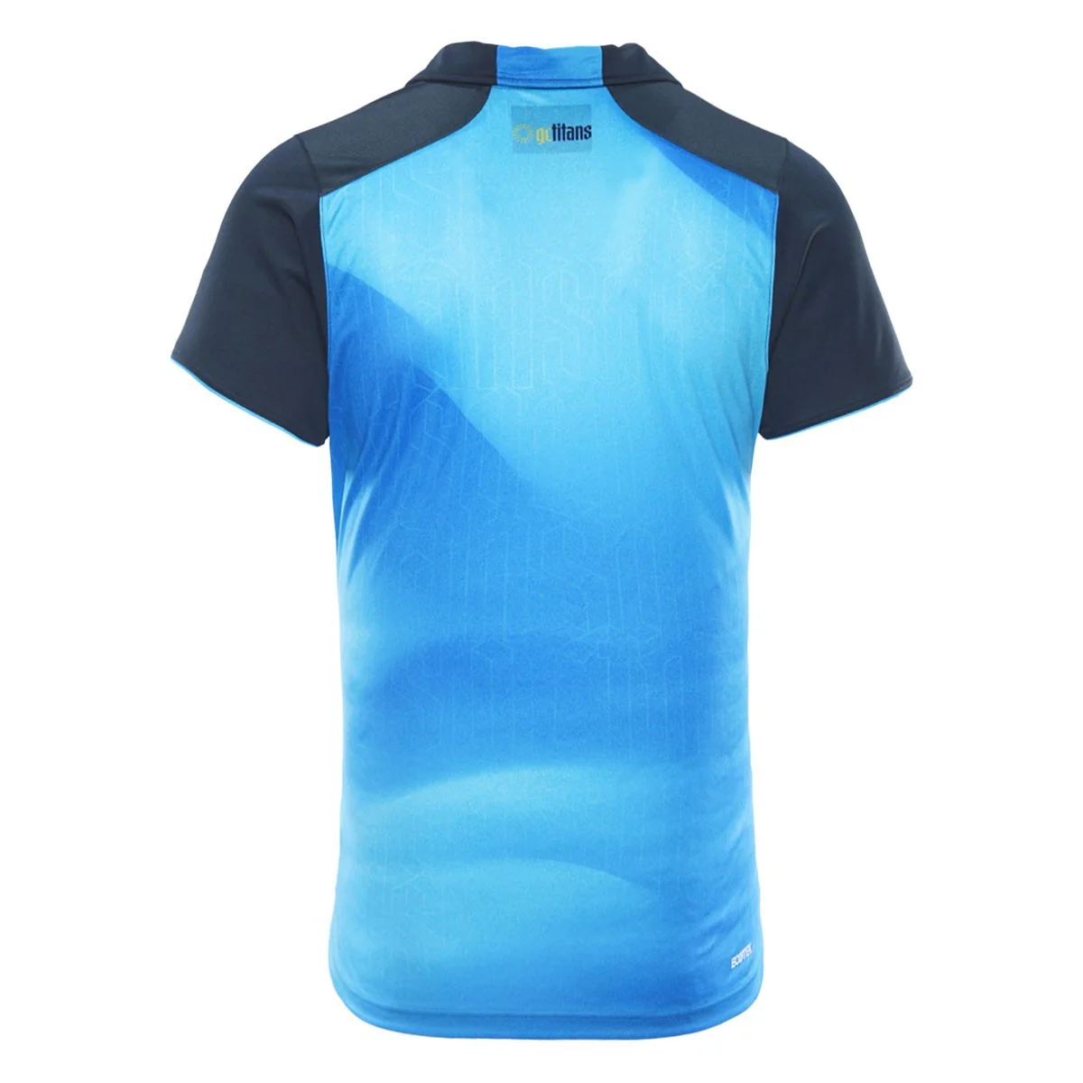 NRL 2026 Media Polo  Gold Coast Titans  Adult  Mens  Shirt  Cyan - Image 2