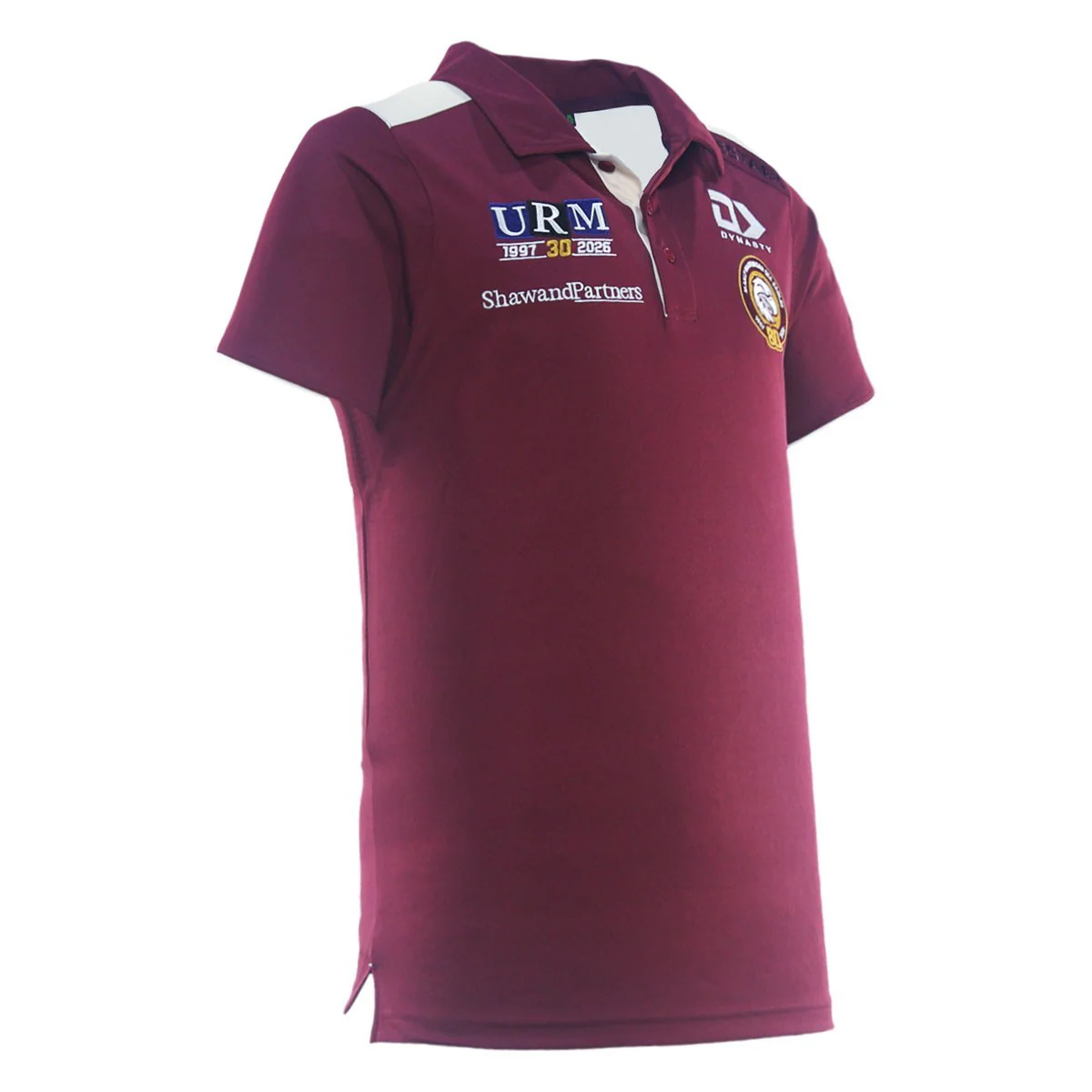 NRL 2026 Media Polo - Manly Sea Eagles - Adult - Mens - Maroon - Image 4