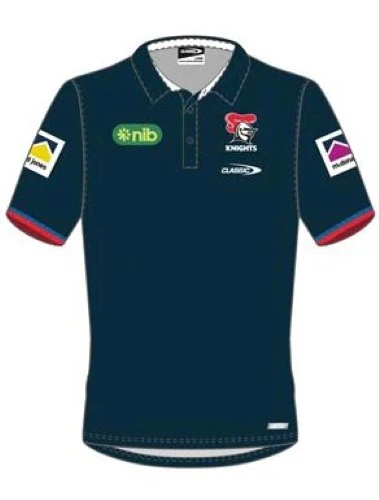 NRL 2026 Media Polo - Newcastle Knights - Youth - Kids