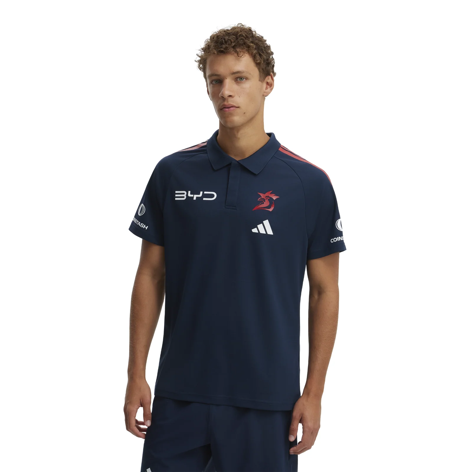 NRL 2026 Media Polo - Sydney Roosters - Adult - Mens - Image 2