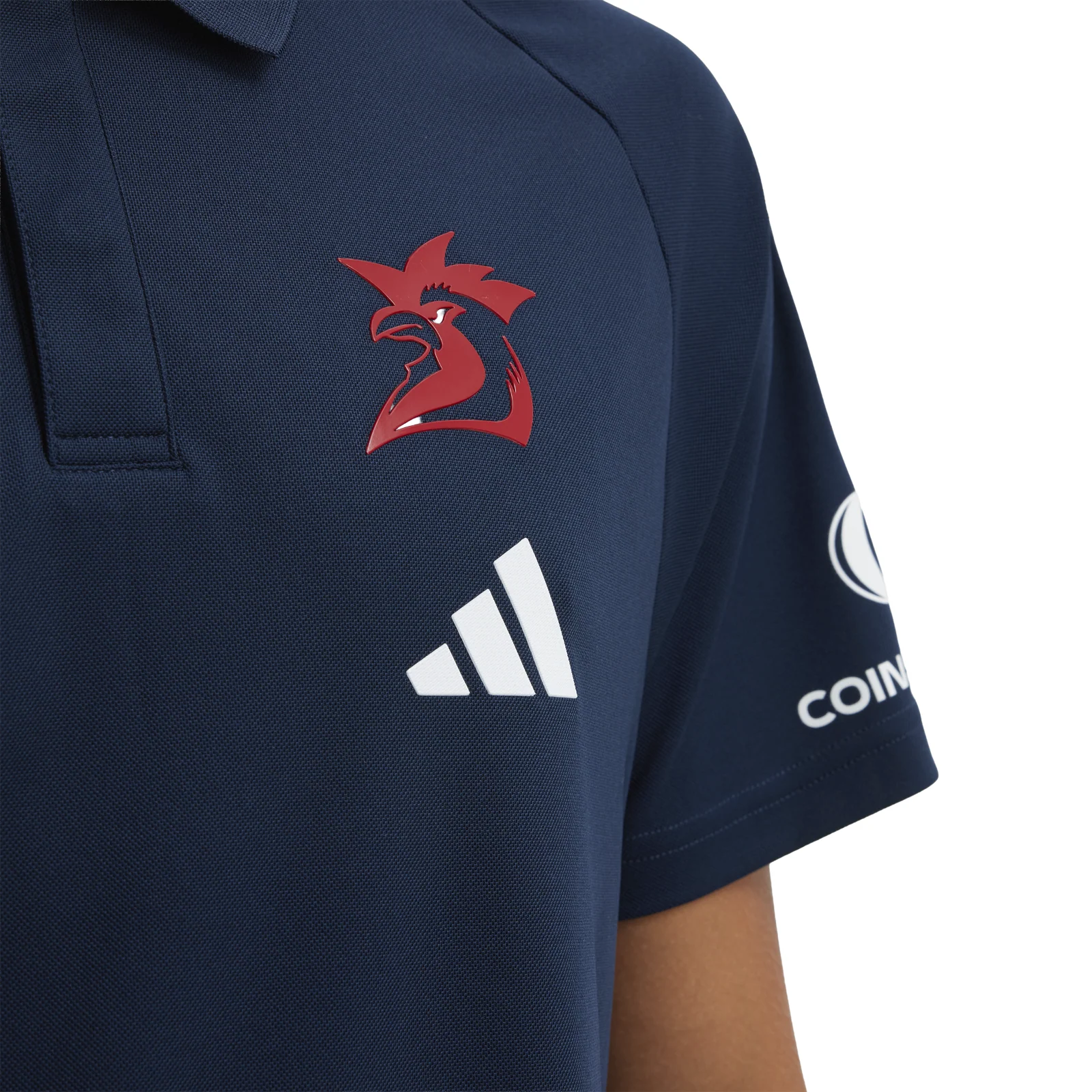 NRL 2026 Media Polo - Sydney Roosters - Adult - Mens - Image 3