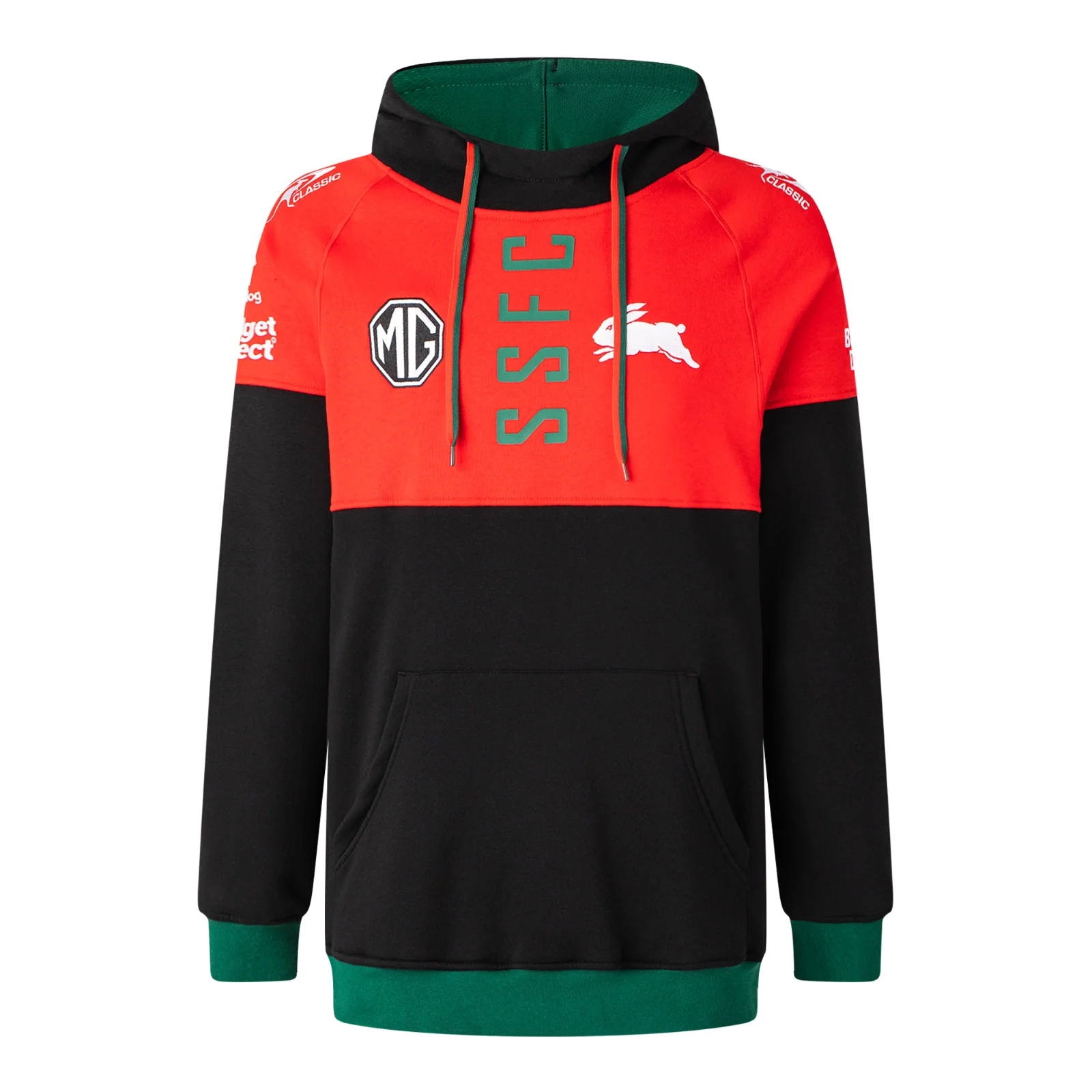 NRL 2026 Pullover Players Hoodie - South Sydney Rabbitohs - Jumper - Youth - Image 2