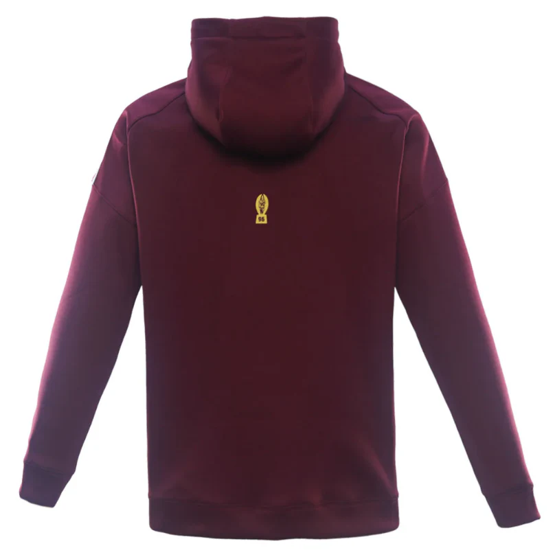 NRL 2026 Qtr Zip Hoodie - Manly Sea Eagles - Adult - Mens - Maroon - Image 2