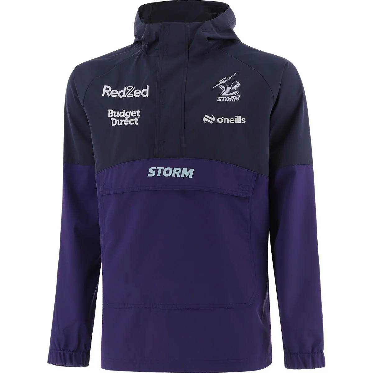 NRL 2026 Rain Jacket - Melbourne Storm - Adult - Mens - Weather