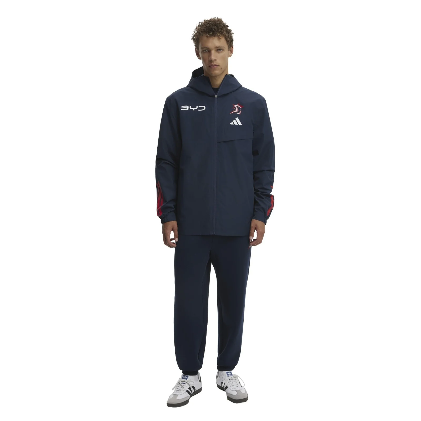 NRL 2026 Rain Jacket - Sydney Roosters - Adult - Mens