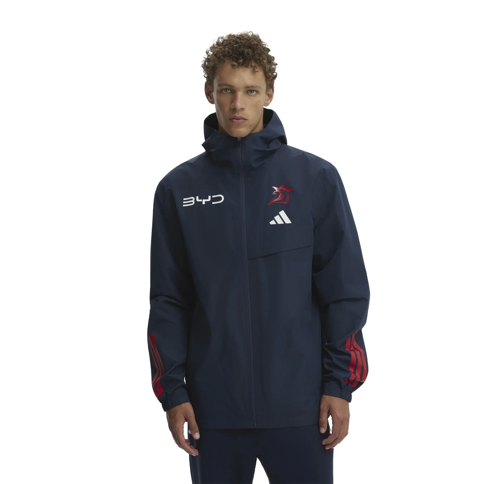 NRL 2026 Rain Jacket - Sydney Roosters - Adult - Mens - Image 2