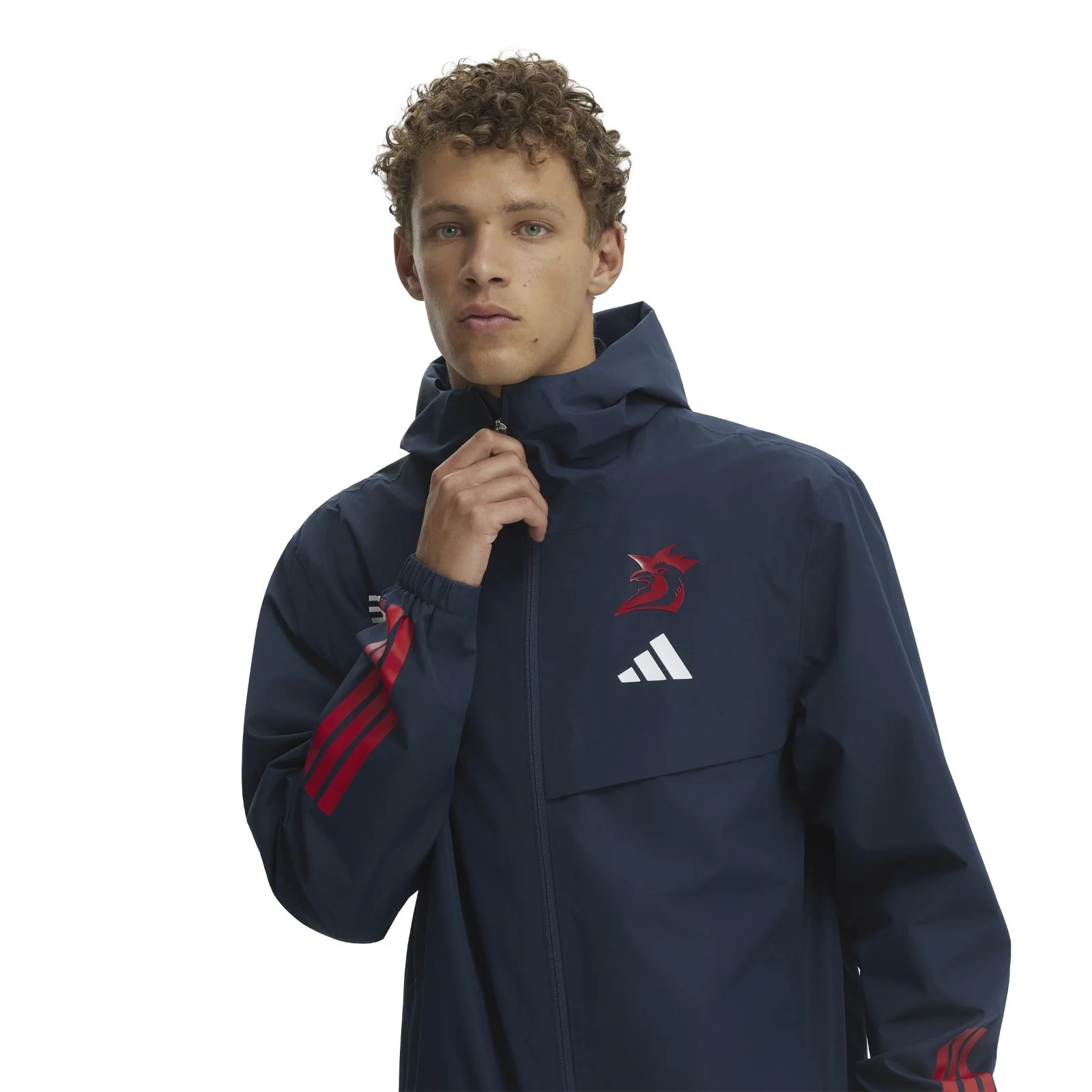NRL 2026 Rain Jacket - Sydney Roosters - Adult - Mens - Image 7