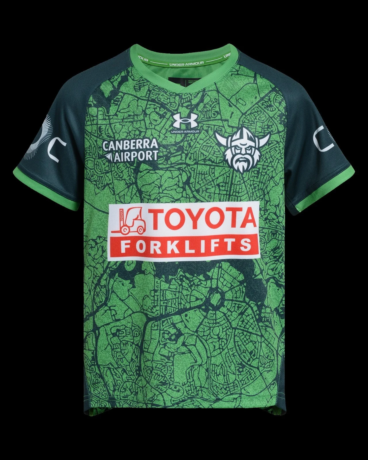 NRL 2026 Run Out Tee Shirt - Canberra Raiders - YOUTH - Kids - Rugby League
