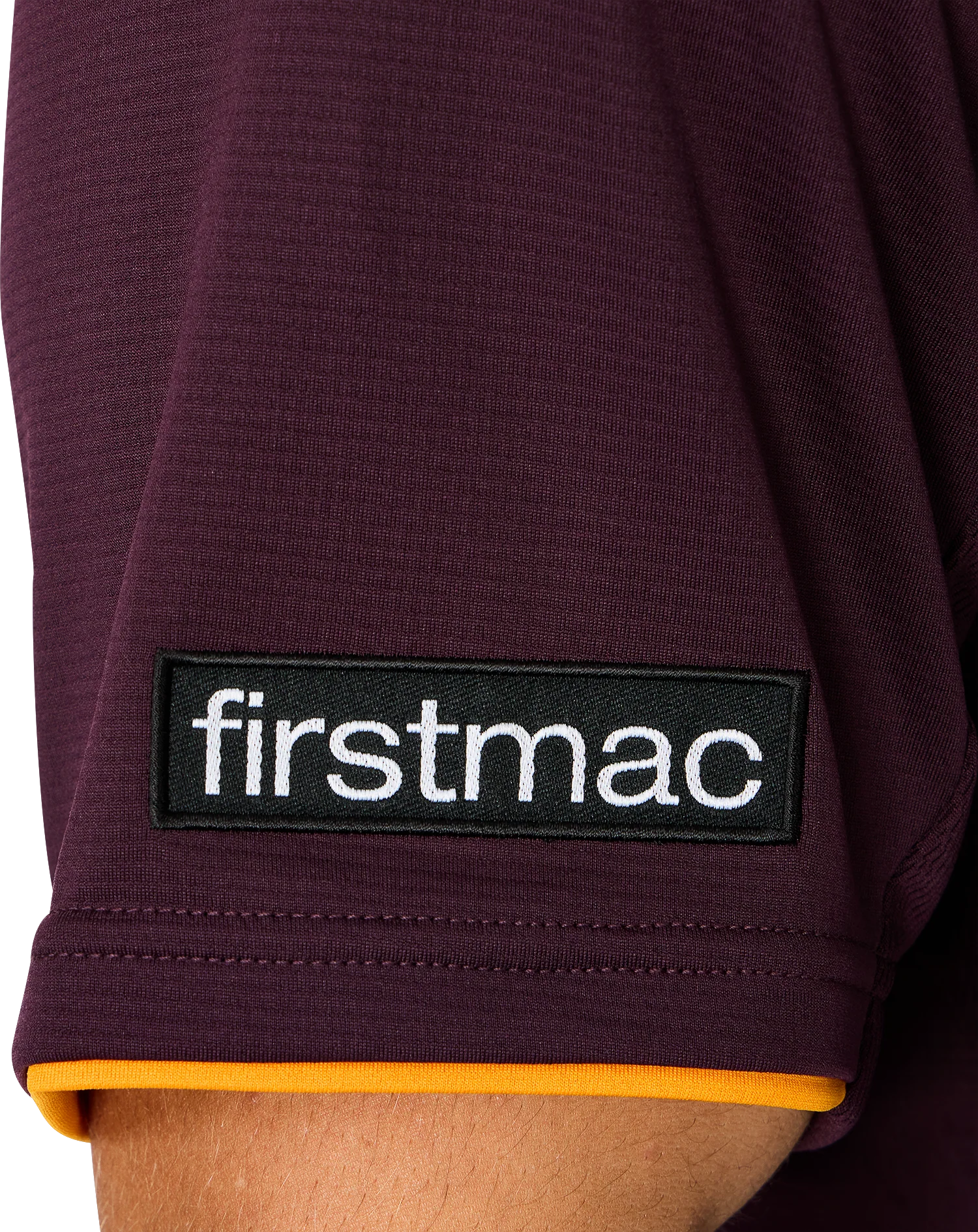 NRL 2026 Training Polo - Brisbane Broncos - Adult - Mens - Maroon - Image 5
